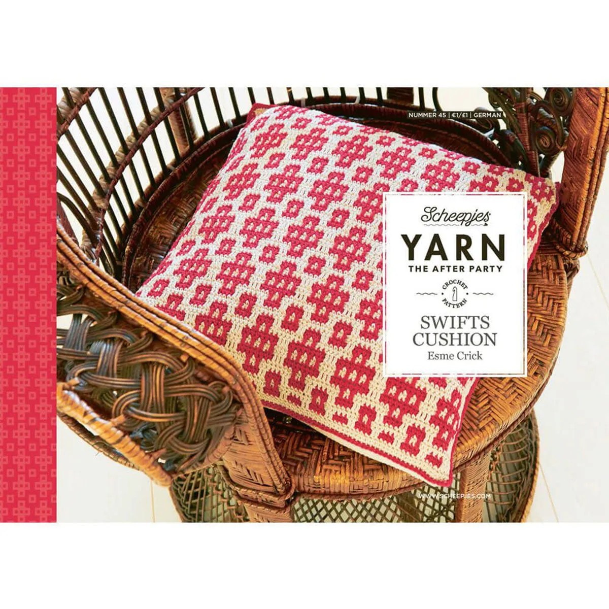 Scheepjes YARN The After Party Patterns - 45 Swifts Cushion