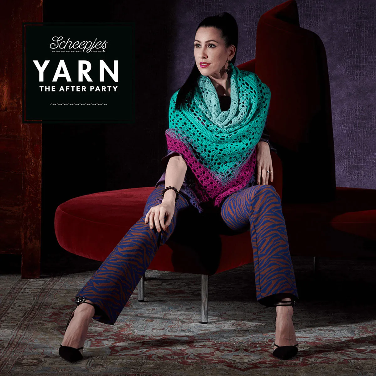 Scheepjes YARN The After Party Patterns - 49 Valyria Shawl