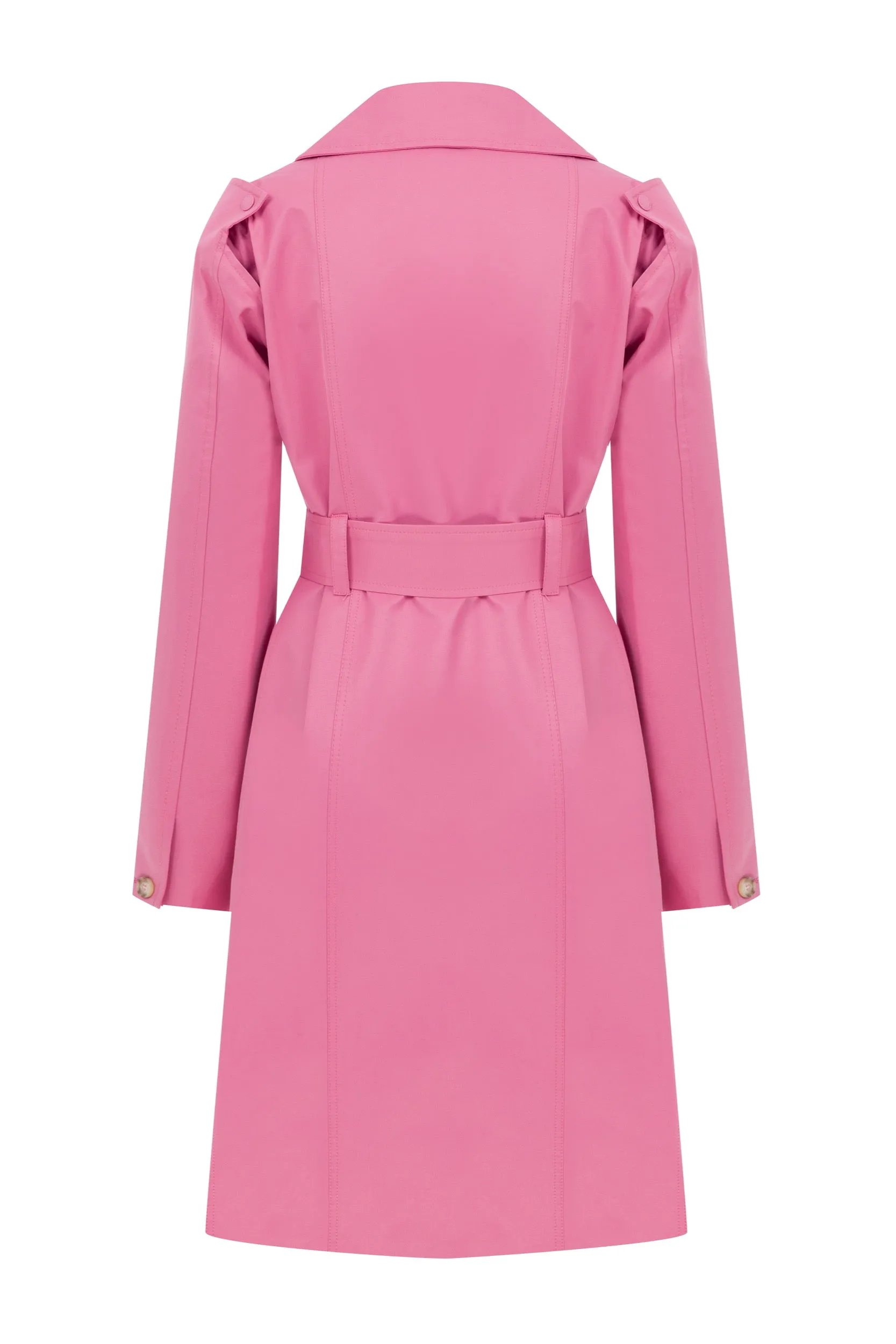 Sorbet Flat Trench Coat